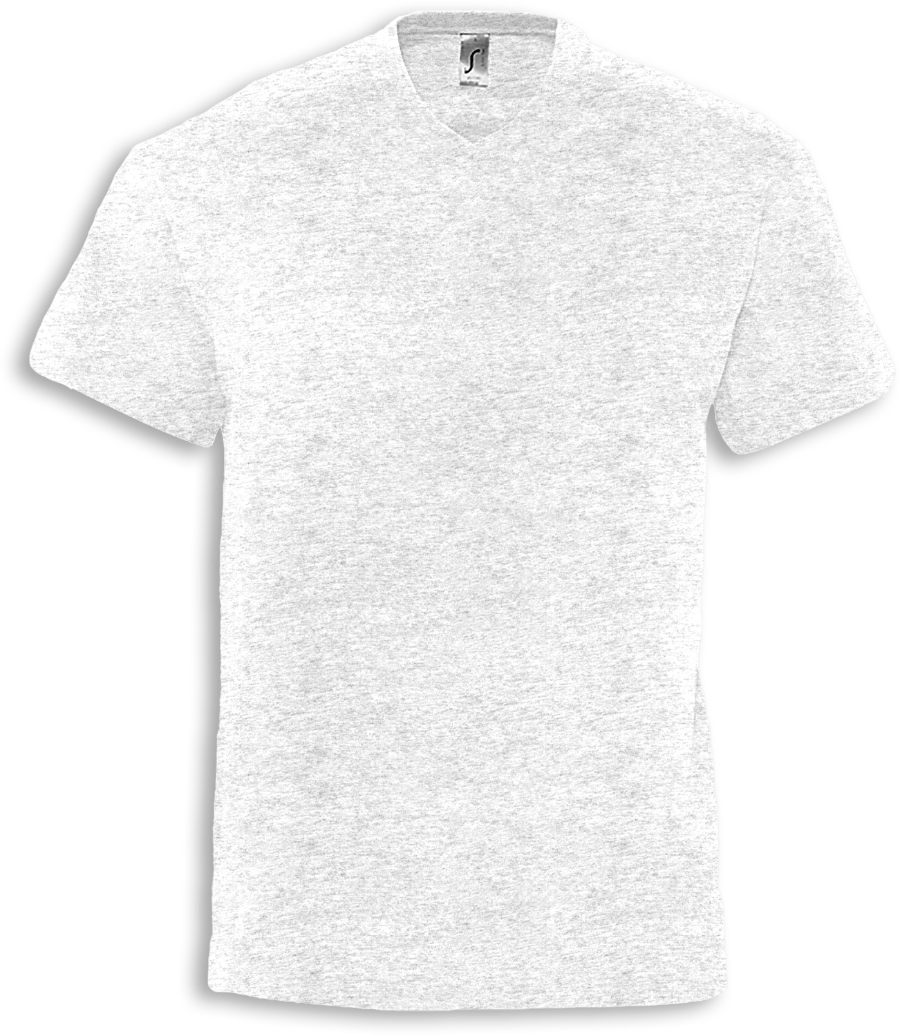 Basic T-Shirt für Herren mit V-Ausschnitt