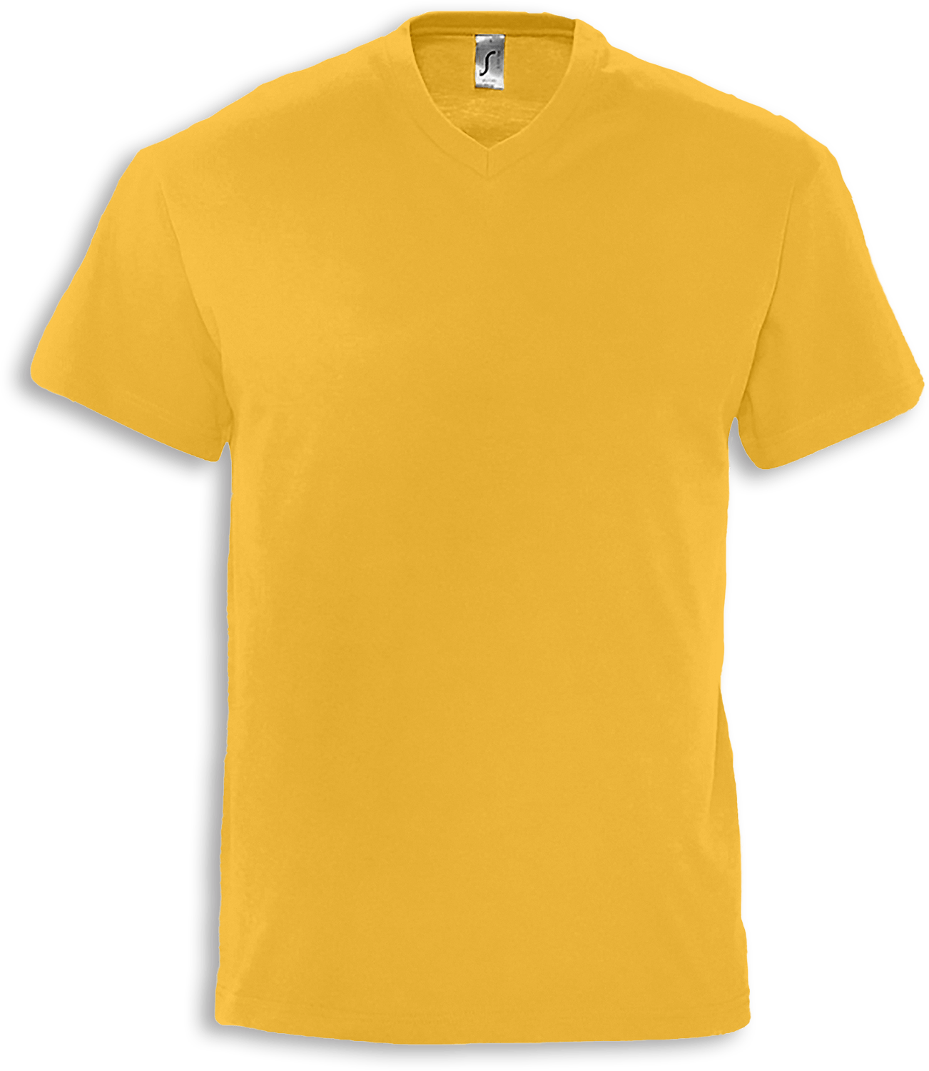 Basic T-Shirt für Herren mit V-Ausschnitt
