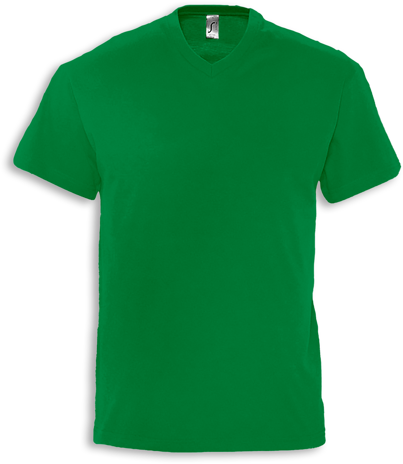 Basic T-Shirt für Herren mit V-Ausschnitt