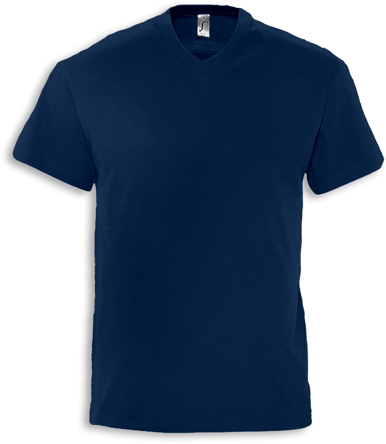 Basic T-Shirt für Herren mit V-Ausschnitt