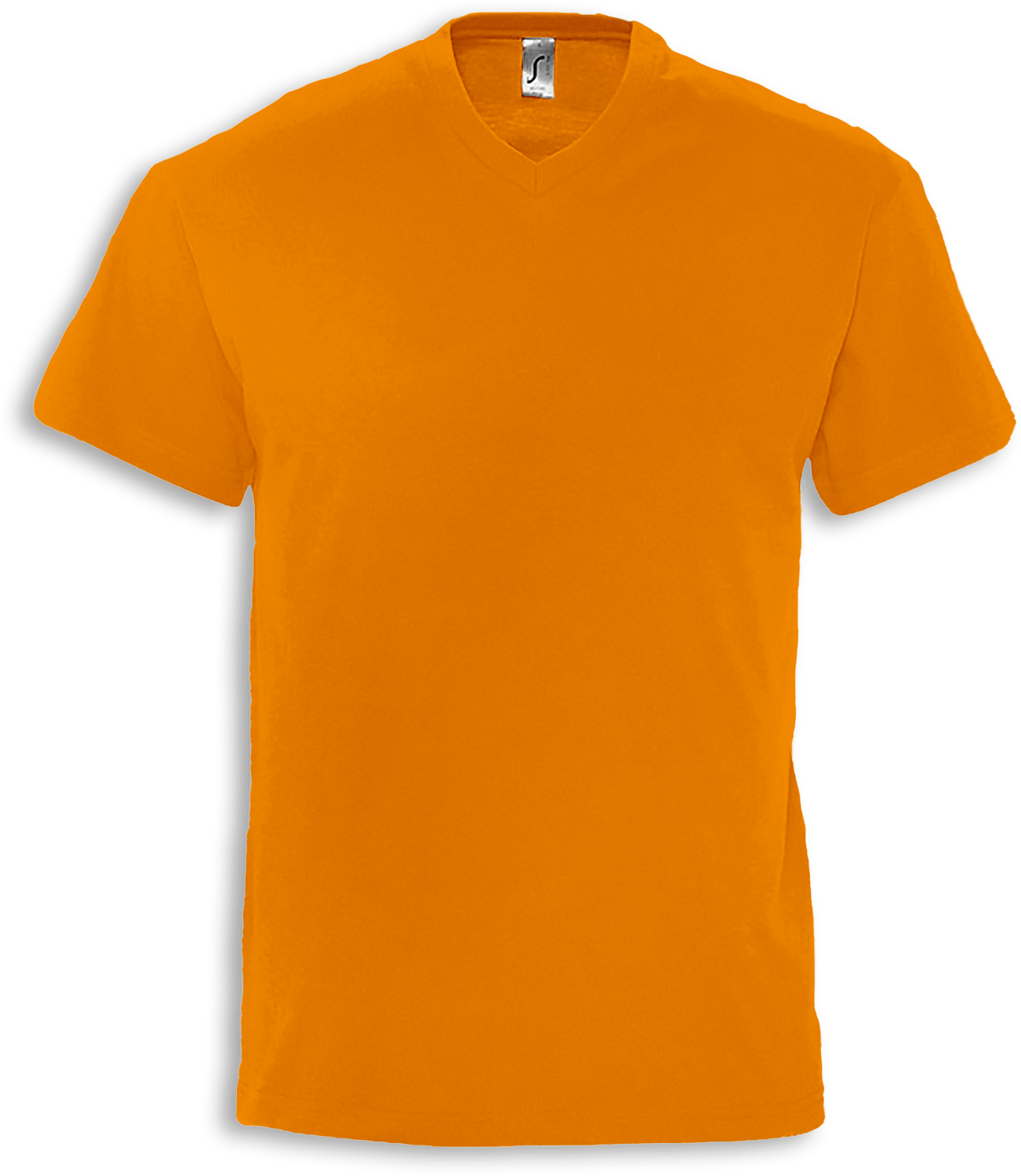 Basic T-Shirt für Herren mit V-Ausschnitt