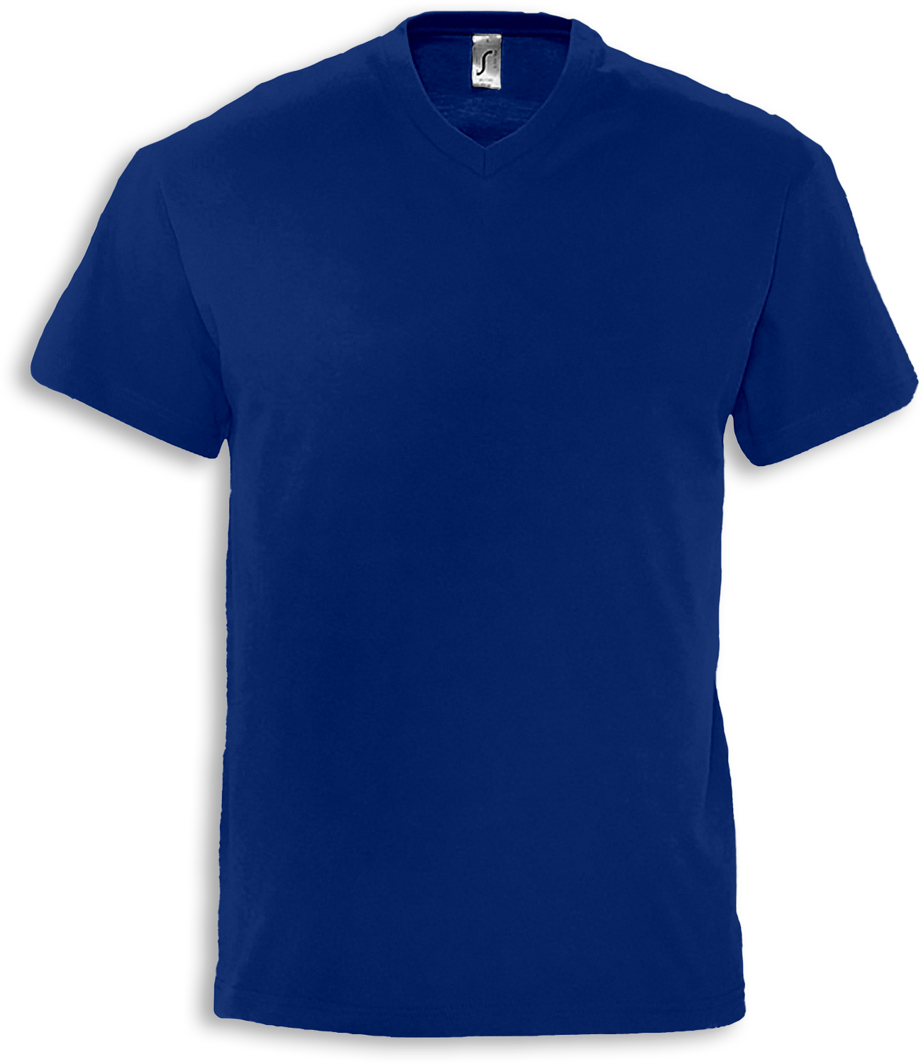 Basic T-Shirt für Herren mit V-Ausschnitt