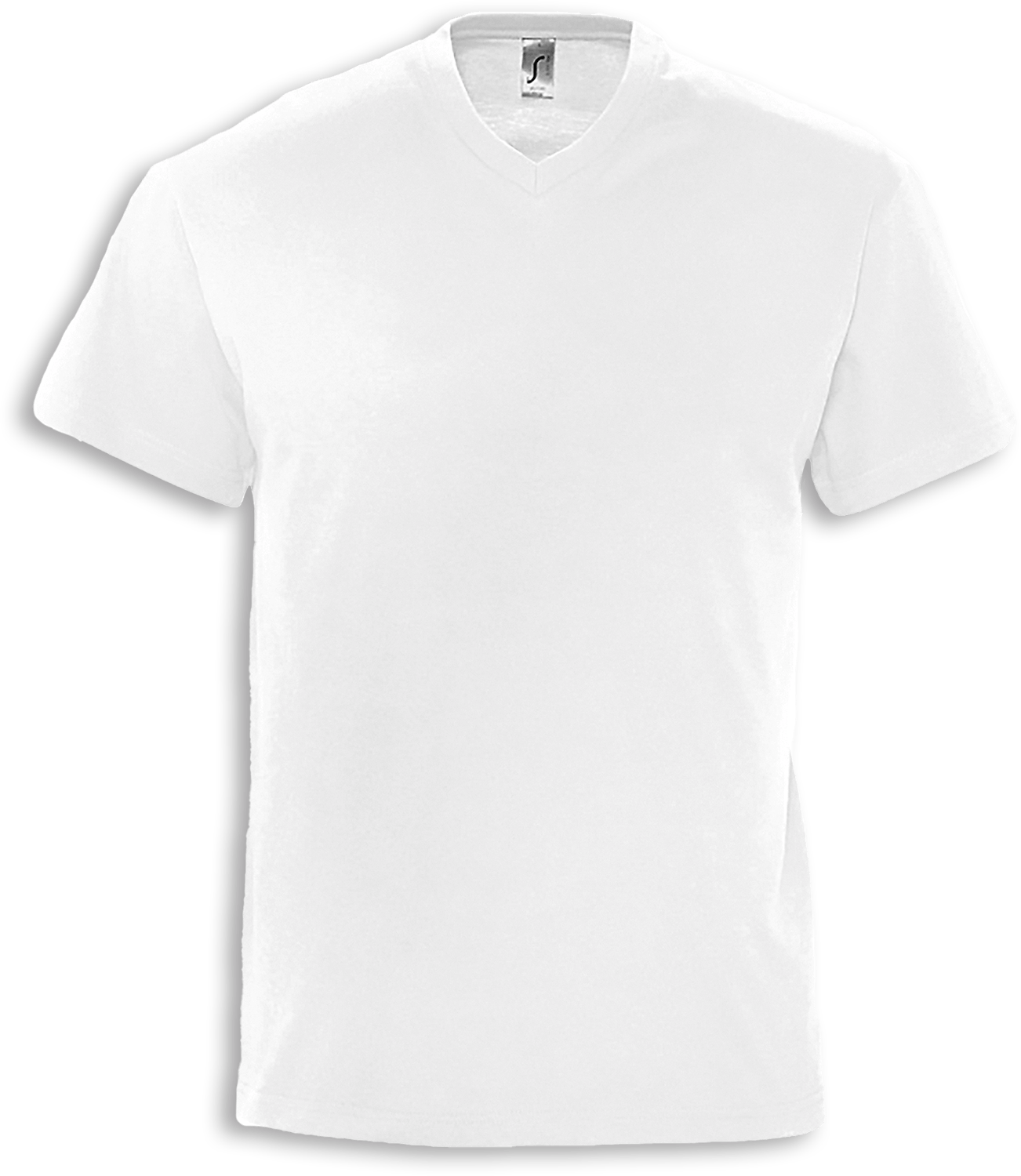 Basic T-Shirt für Herren mit V-Ausschnitt