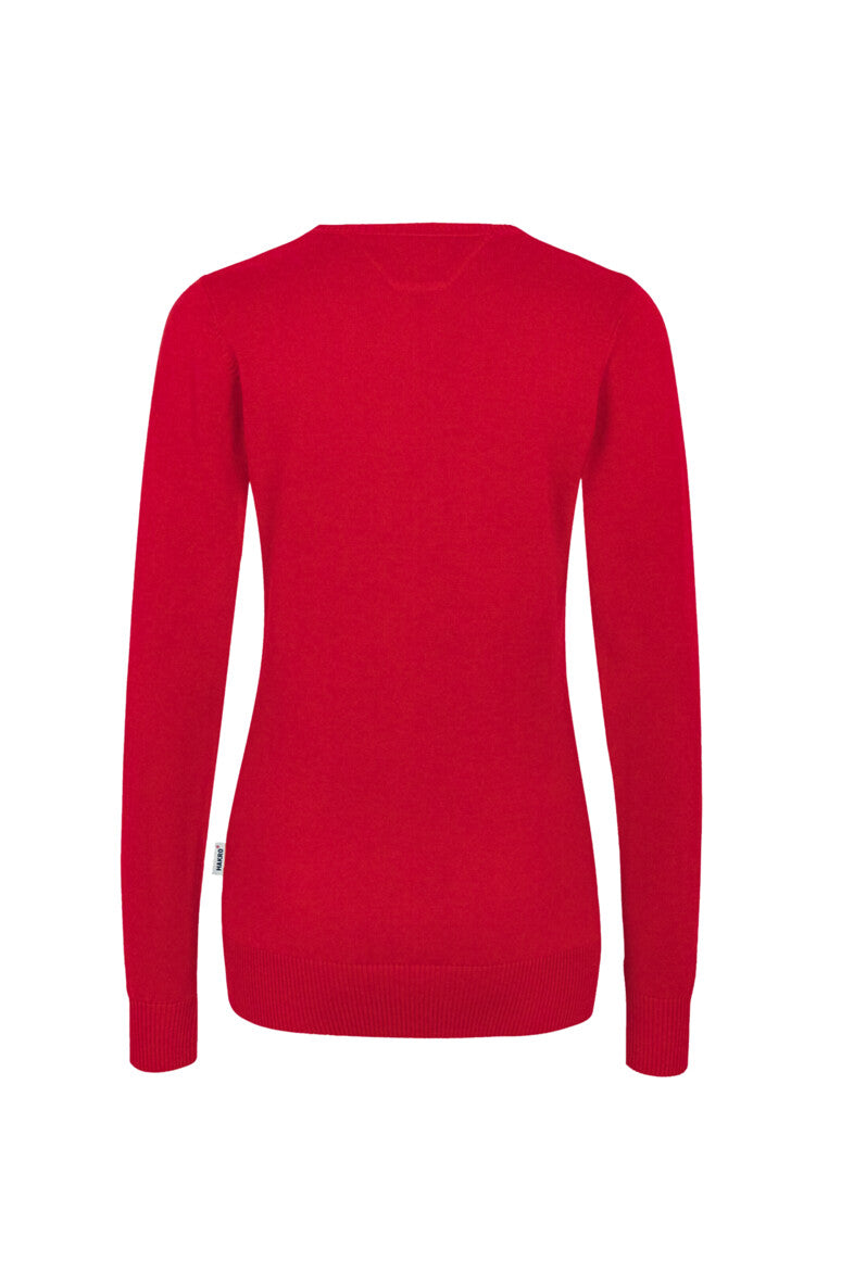 HAKRO Damen V-Pullover Premium-Baumwolle
