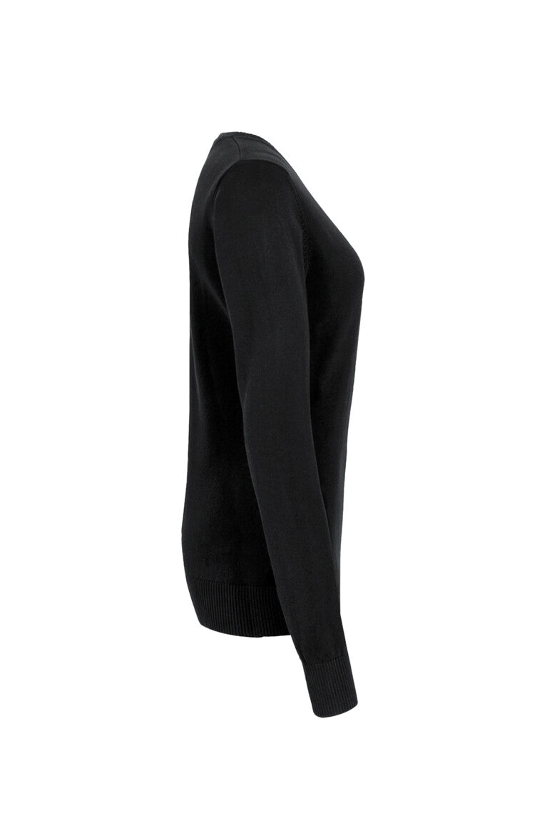HAKRO Damen V-Pullover Premium-Baumwolle