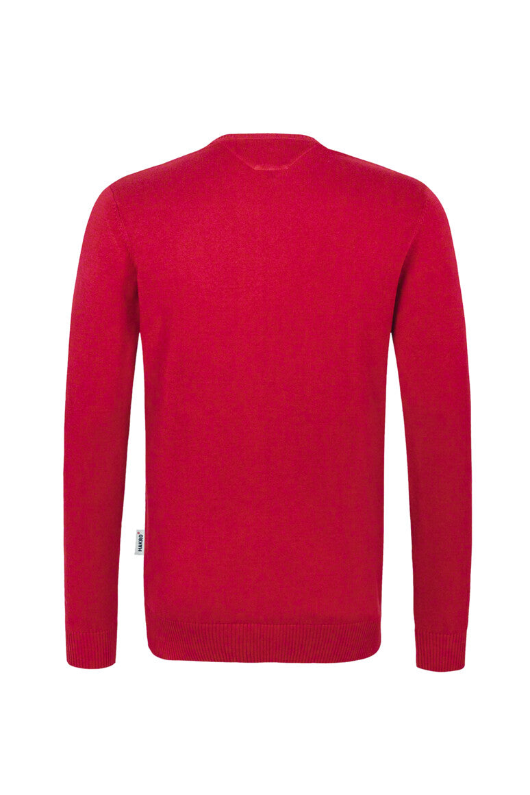 HAKRO V-Pullover Premium-Baumwolle