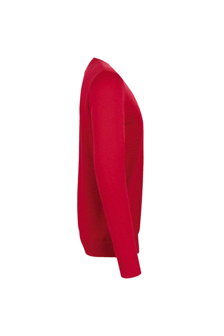 HAKRO V-Pullover Premium-Baumwolle