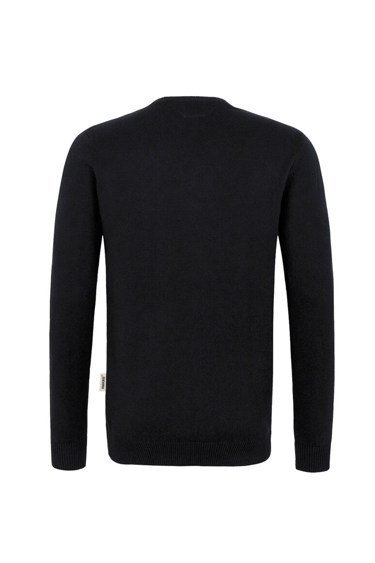 HAKRO V-Pullover Premium-Baumwolle