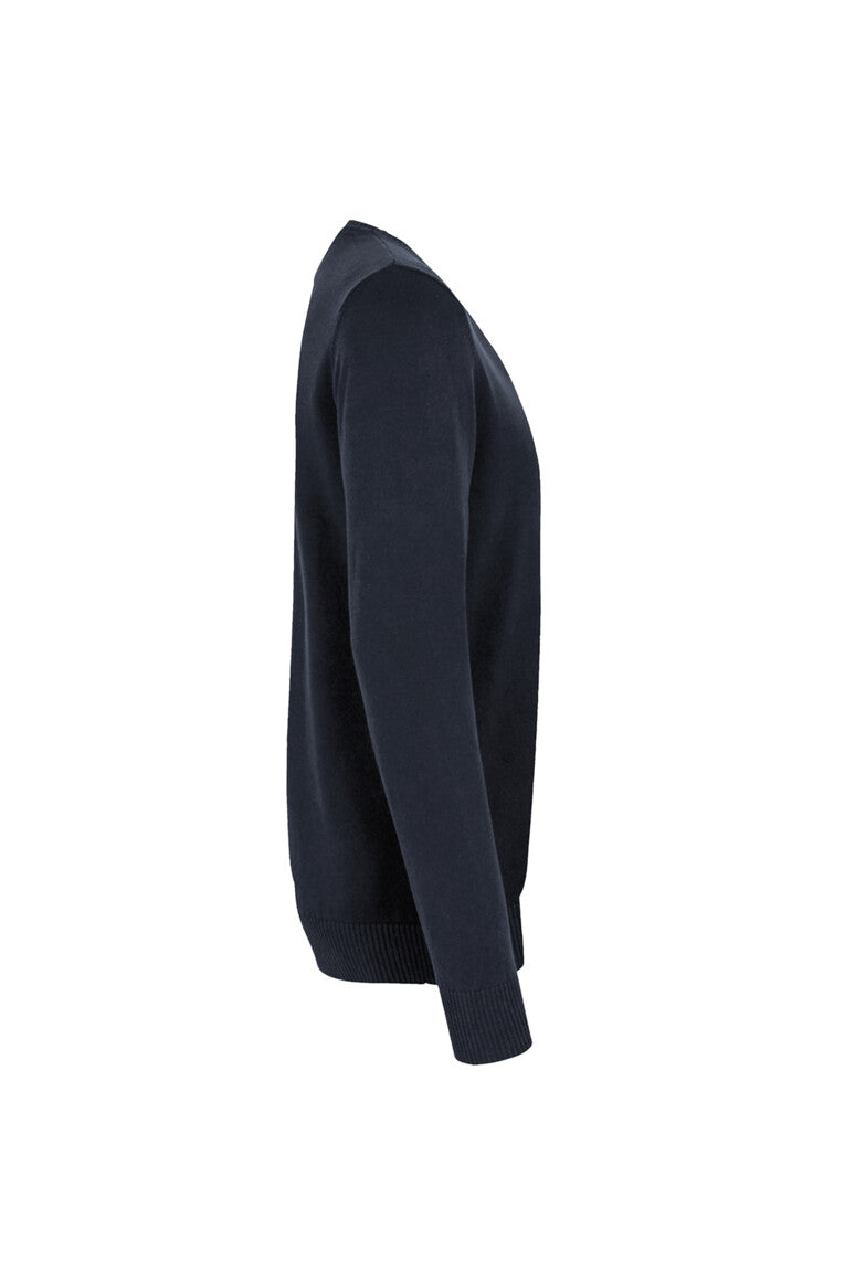 HAKRO V-Pullover Premium-Baumwolle
