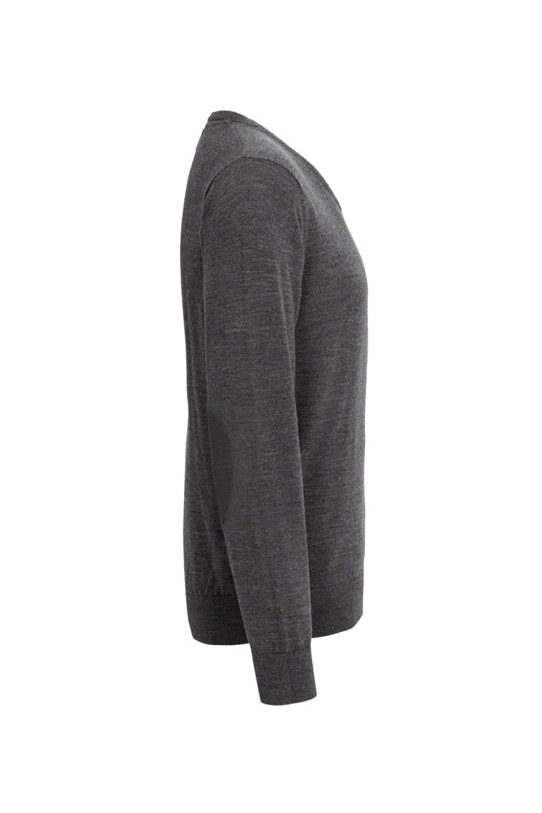 HAKRO V-Pullover Merino-Wolle