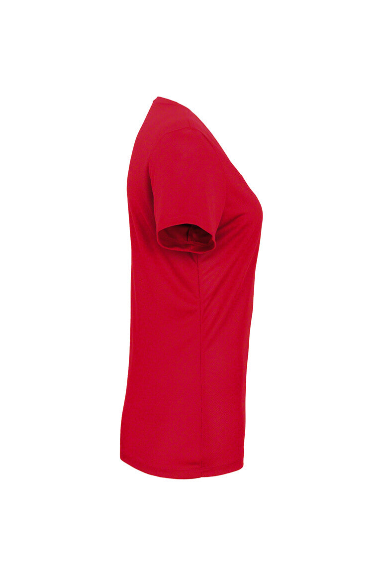 HAKRO Damen V-Shirt COOLMAX®