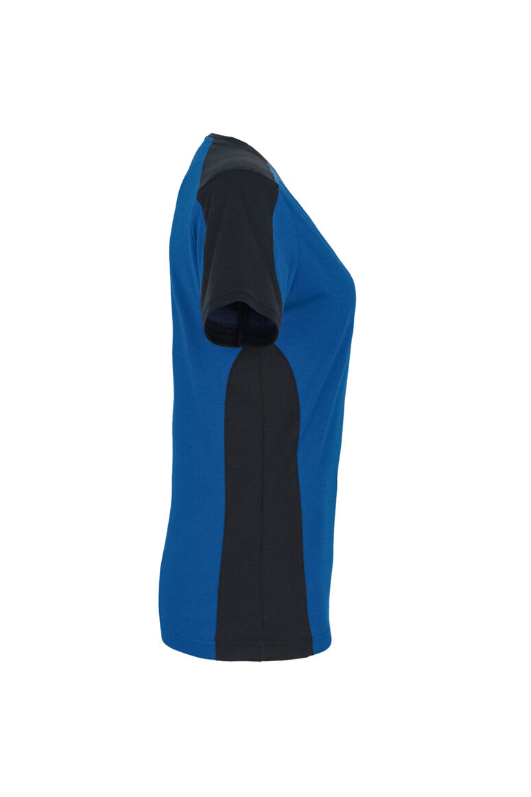 HAKRO Damen V-Shirt Contrast MIKRALINAR®