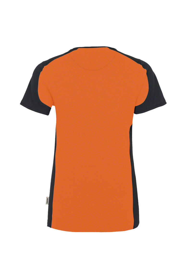 HAKRO Damen V-Shirt Contrast MIKRALINAR®
