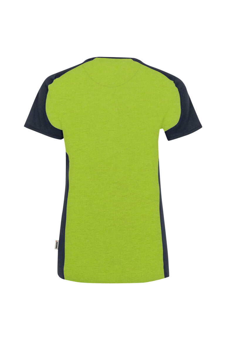 HAKRO Damen V-Shirt Contrast MIKRALINAR®