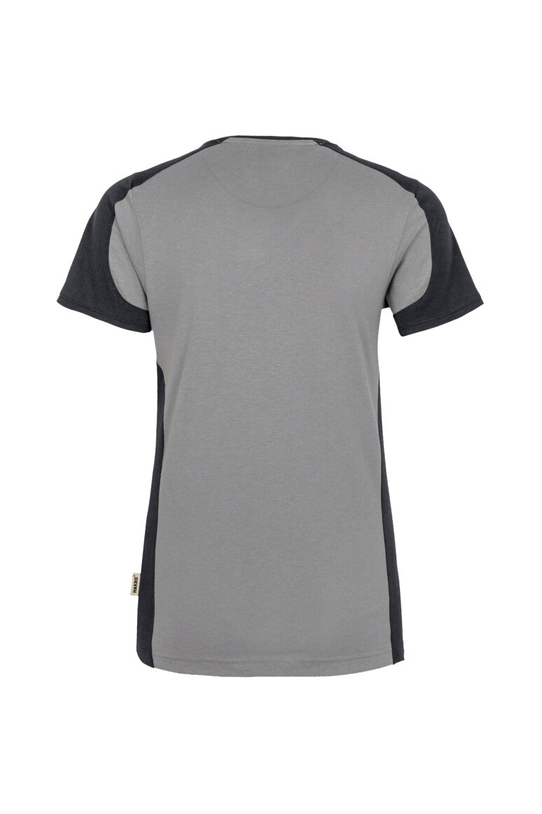 HAKRO Damen V-Shirt Contrast MIKRALINAR®