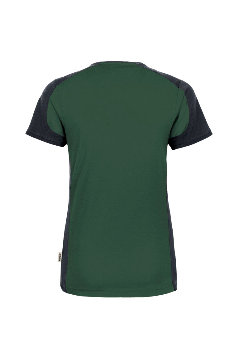 HAKRO Damen V-Shirt Contrast MIKRALINAR®