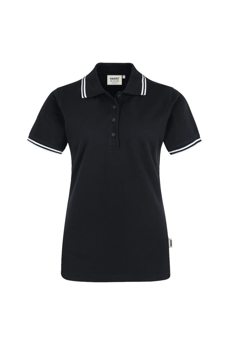 HAKRO Damen Poloshirt Twin-Stripe