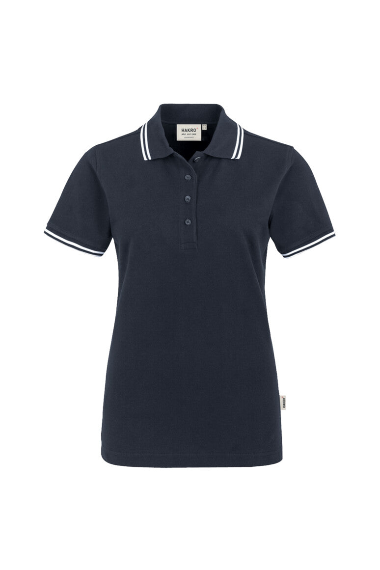 HAKRO Damen Poloshirt Twin-Stripe