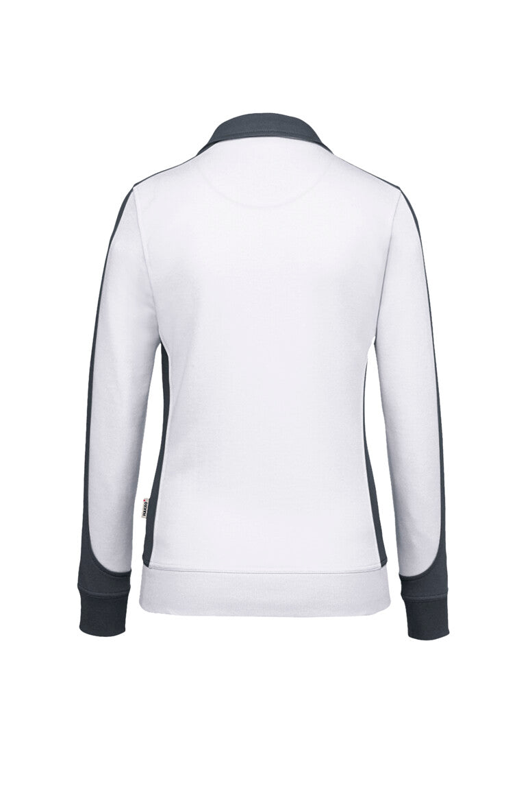 HAKRO Damen Sweatjacke Contrast MIKRALINAR®