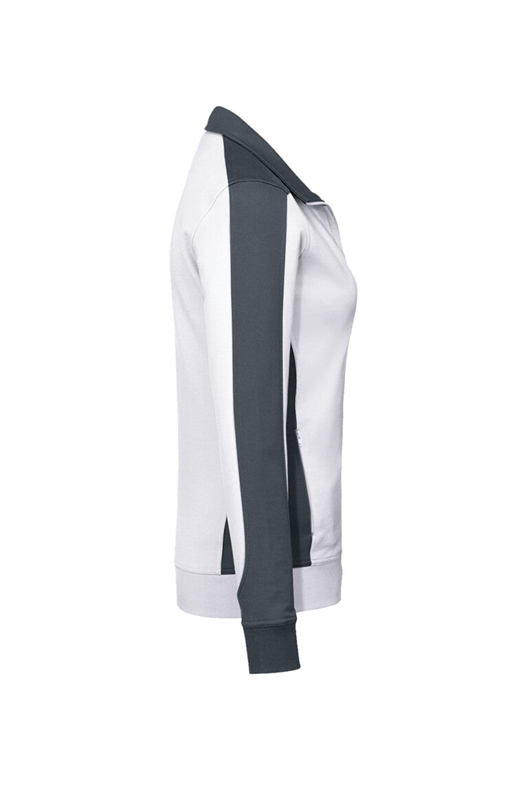 HAKRO Damen Sweatjacke Contrast MIKRALINAR®