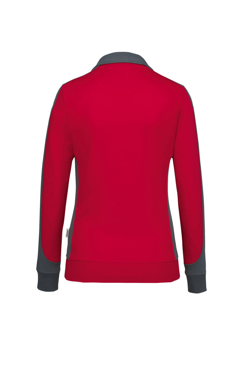 HAKRO Damen Sweatjacke Contrast MIKRALINAR®