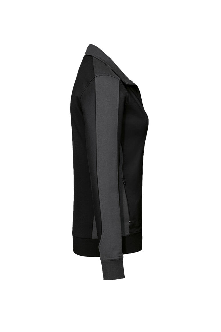 HAKRO Damen Sweatjacke Contrast MIKRALINAR®