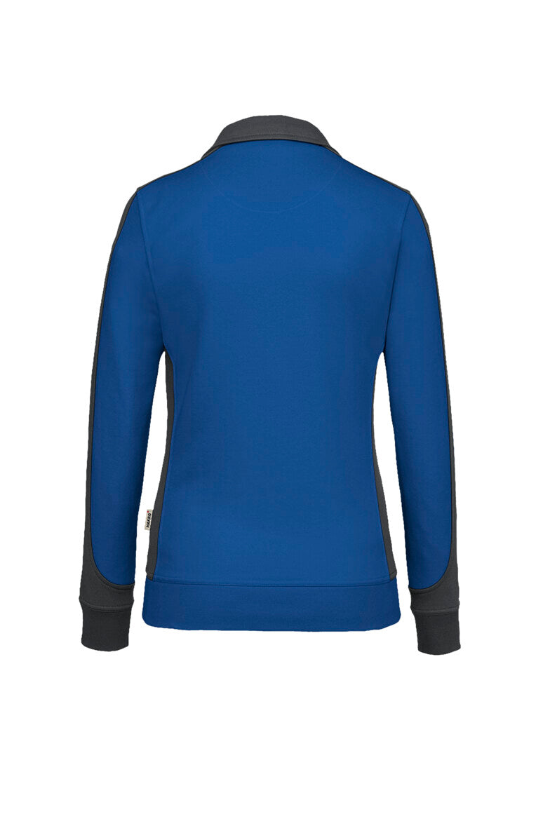 HAKRO Damen Sweatjacke Contrast MIKRALINAR®