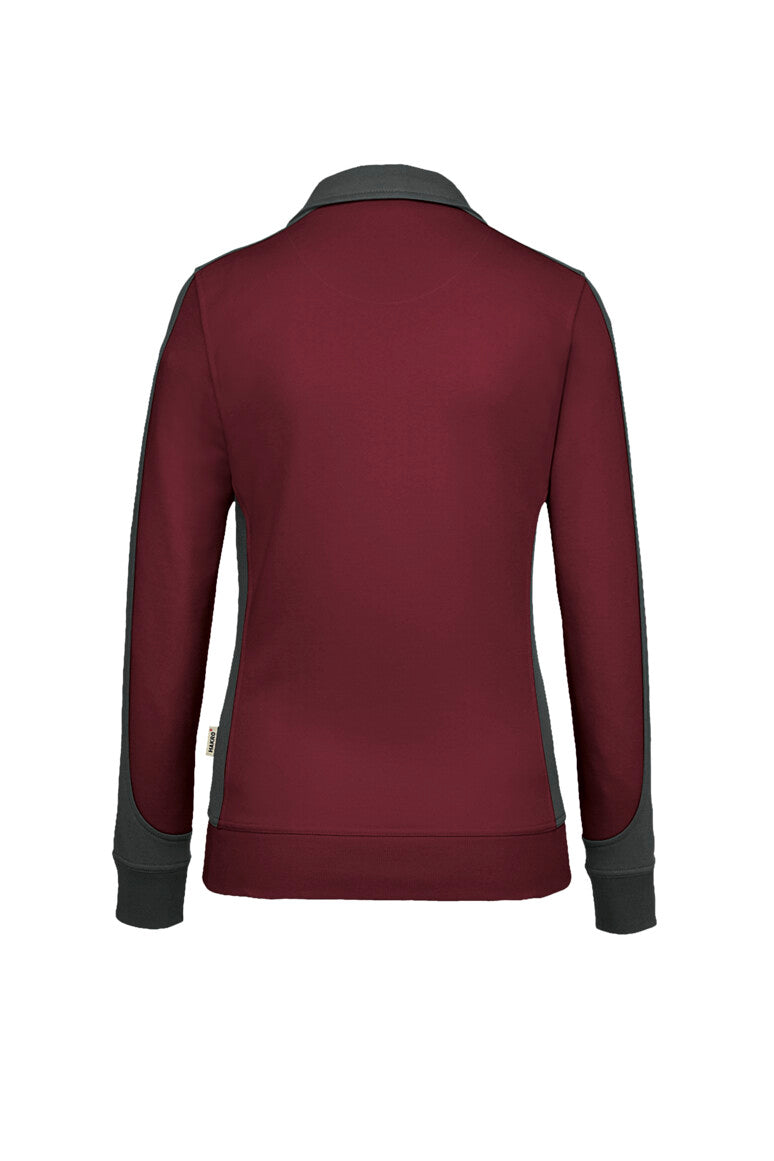 HAKRO Damen Sweatjacke Contrast MIKRALINAR®