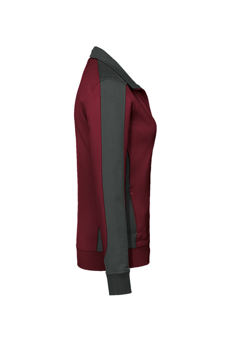 HAKRO Damen Sweatjacke Contrast MIKRALINAR®