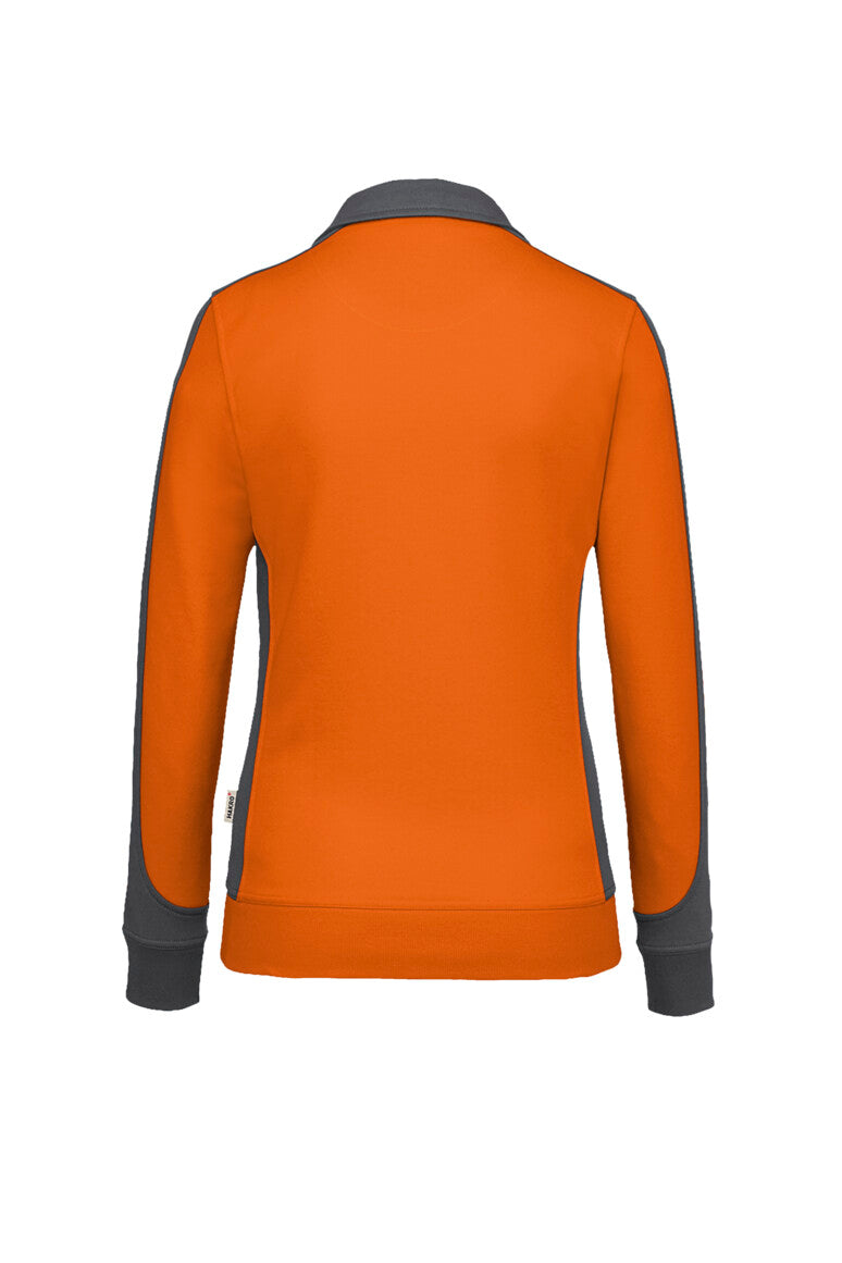 HAKRO Damen Sweatjacke Contrast MIKRALINAR®