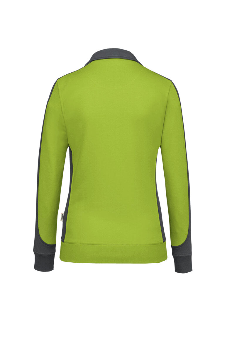 HAKRO Damen Sweatjacke Contrast MIKRALINAR®