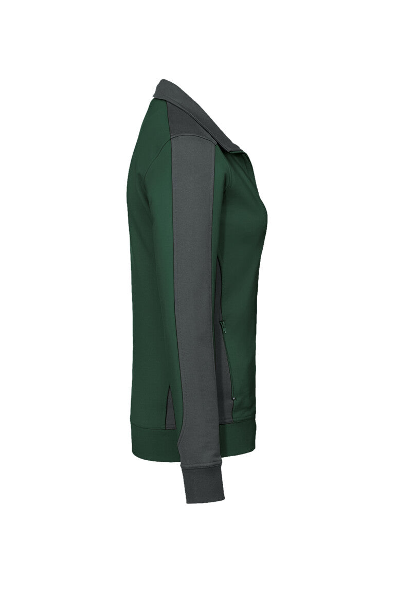 HAKRO Damen Sweatjacke Contrast MIKRALINAR®