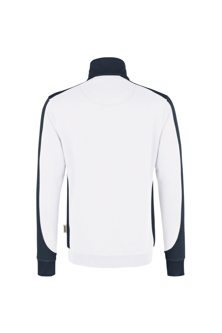 HAKRO Zip-Sweatshirt Contrast MIKRALINAR®