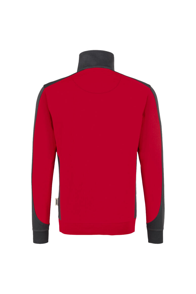 HAKRO Zip-Sweatshirt Contrast MIKRALINAR®