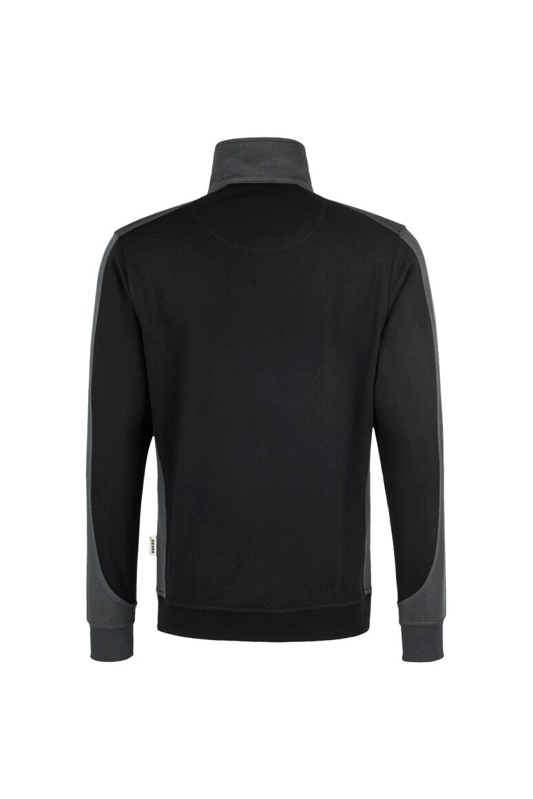 HAKRO Zip-Sweatshirt Contrast MIKRALINAR®