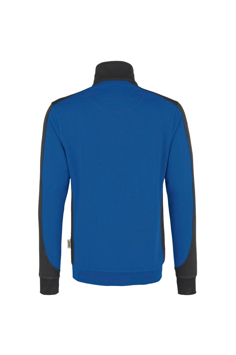 HAKRO Zip-Sweatshirt Contrast MIKRALINAR®