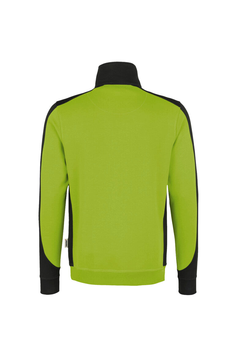 HAKRO Zip-Sweatshirt Contrast MIKRALINAR®