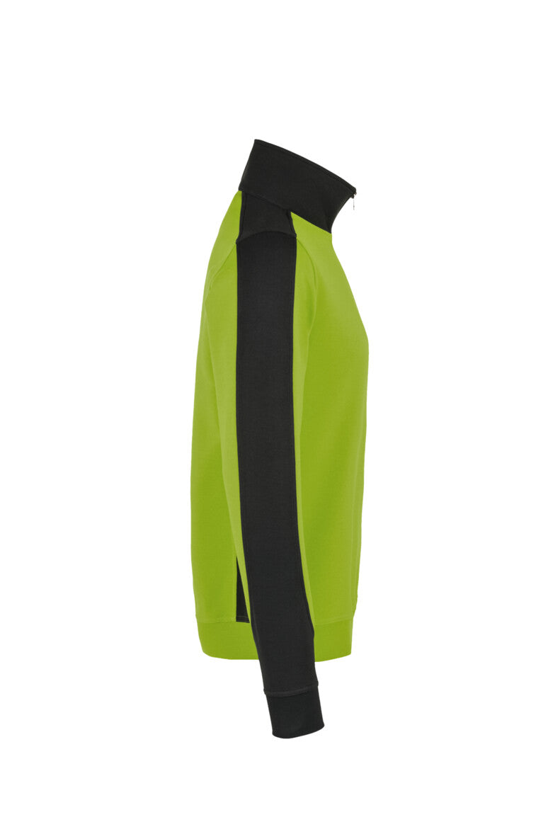 HAKRO Zip-Sweatshirt Contrast MIKRALINAR®