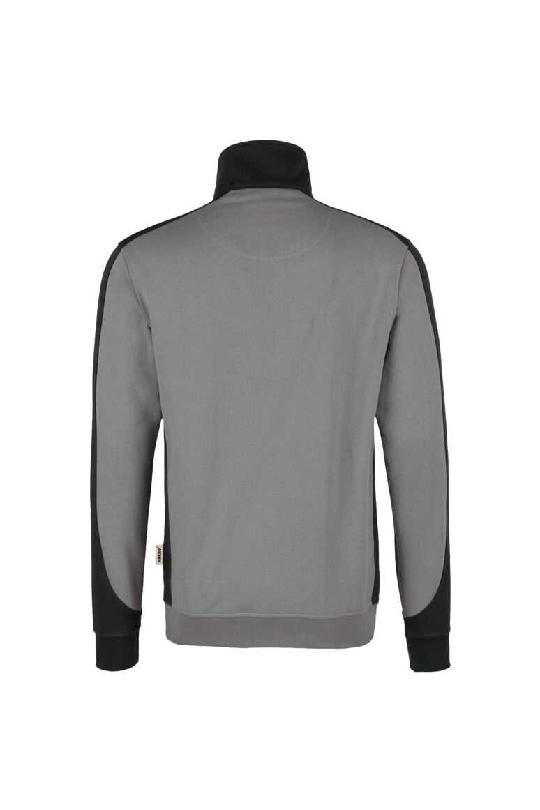 HAKRO Zip-Sweatshirt Contrast MIKRALINAR®