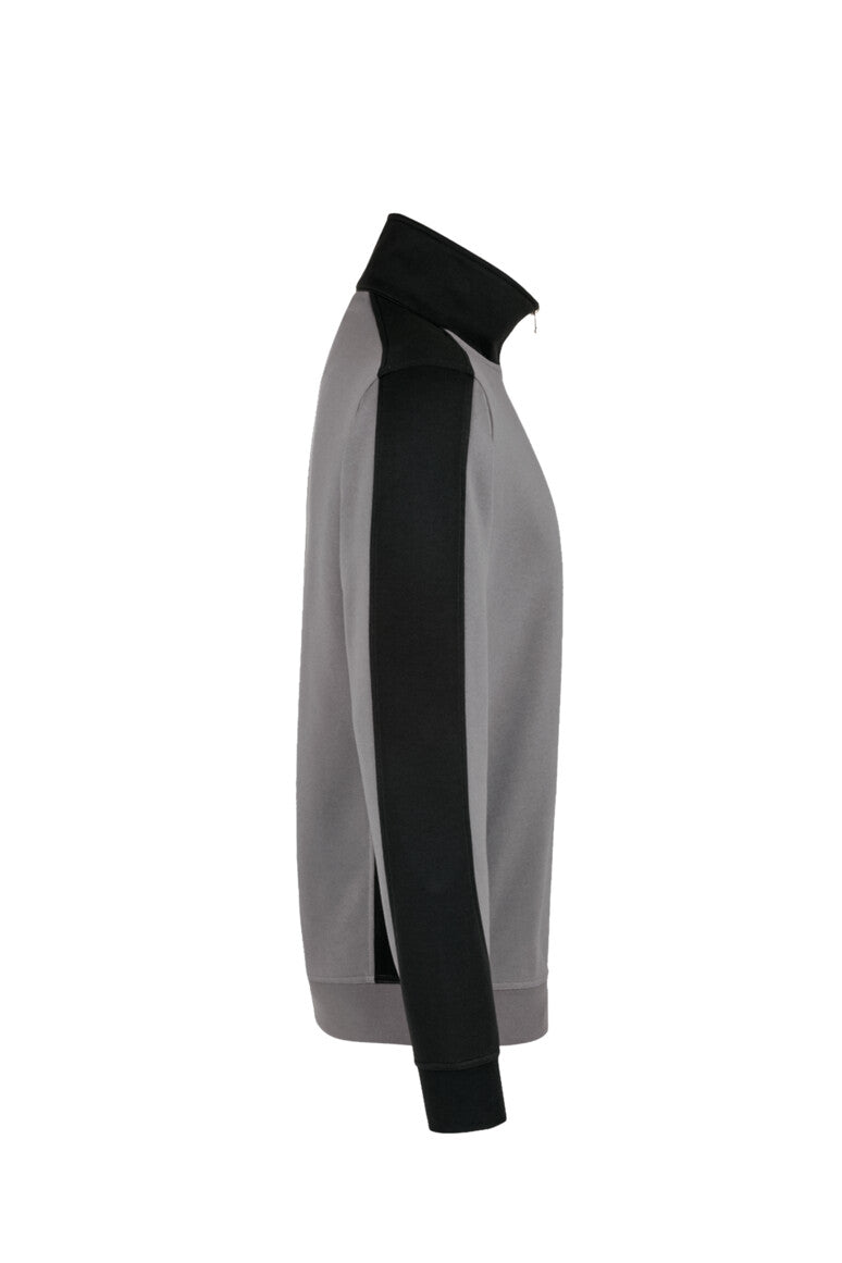 HAKRO Zip-Sweatshirt Contrast MIKRALINAR®