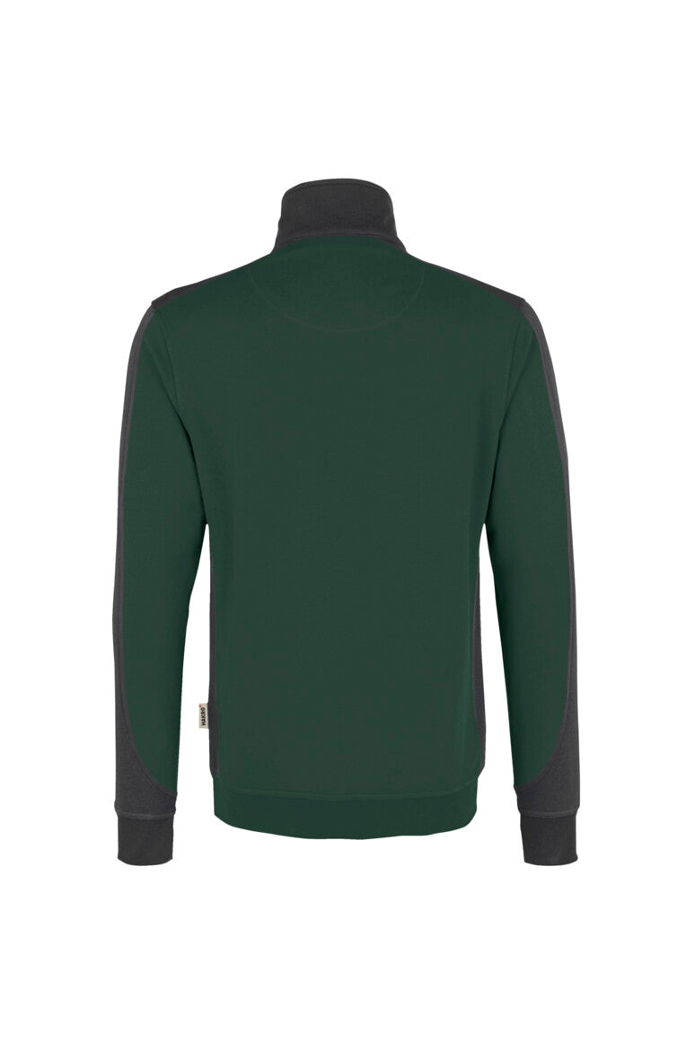 HAKRO Zip-Sweatshirt Contrast MIKRALINAR®