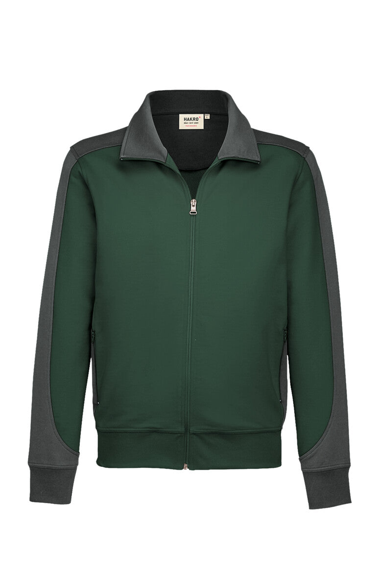 HAKRO Sweatjacke Contrast MIKRALINAR®