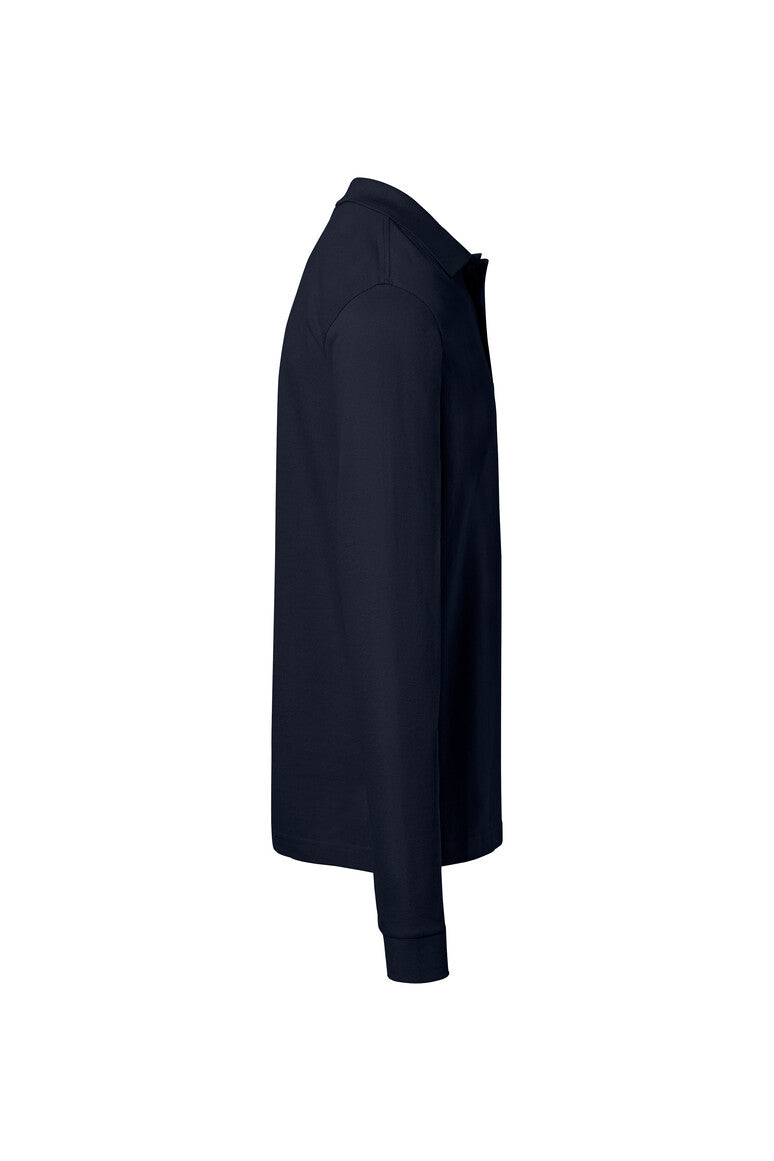 HAKRO Longsleeve-Pocket-Poloshirt Top