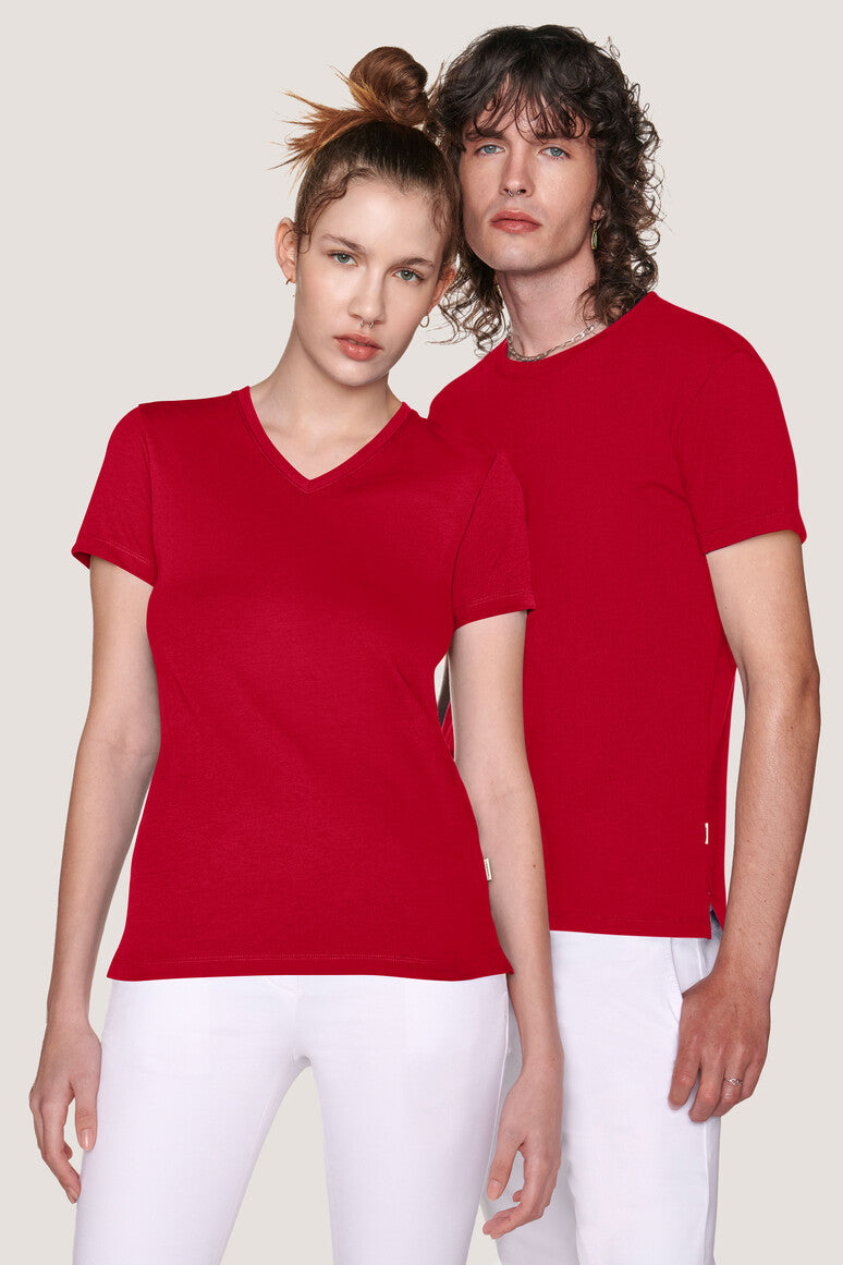 HAKRO COTTON TEC® Damen V-Shirt