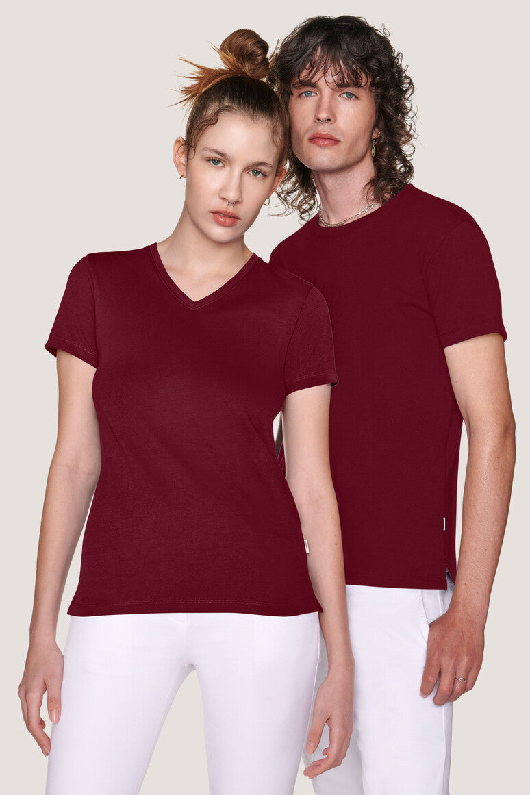 HAKRO COTTON TEC® Damen V-Shirt