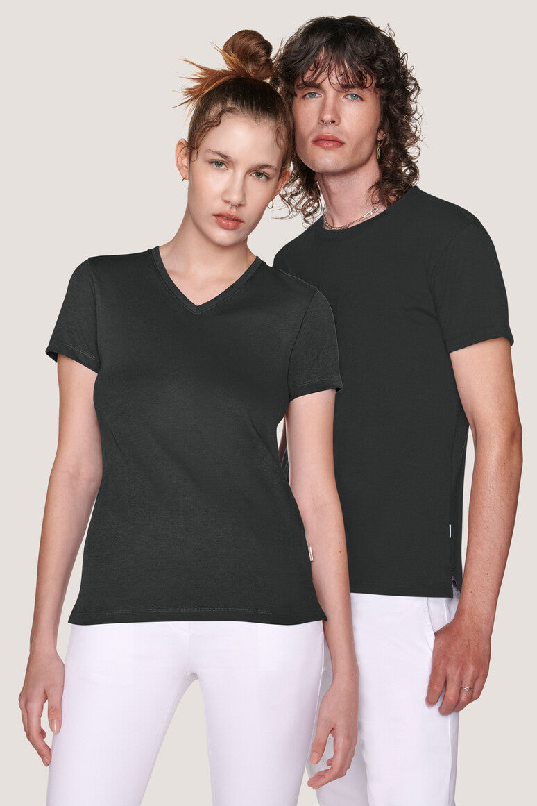 HAKRO COTTON TEC® Damen V-Shirt