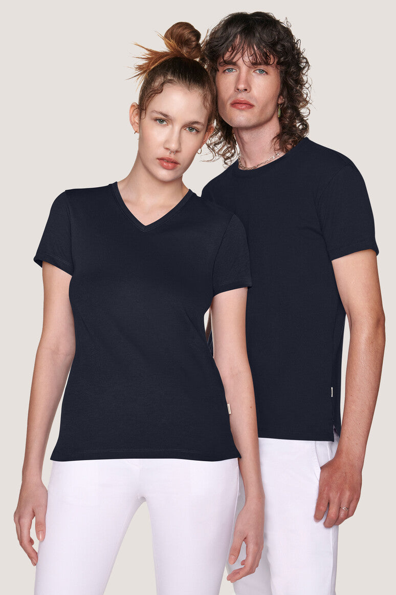 HAKRO COTTON TEC® Damen V-Shirt