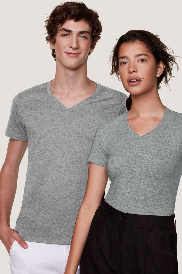 HAKRO Damen V-Shirt Stretch