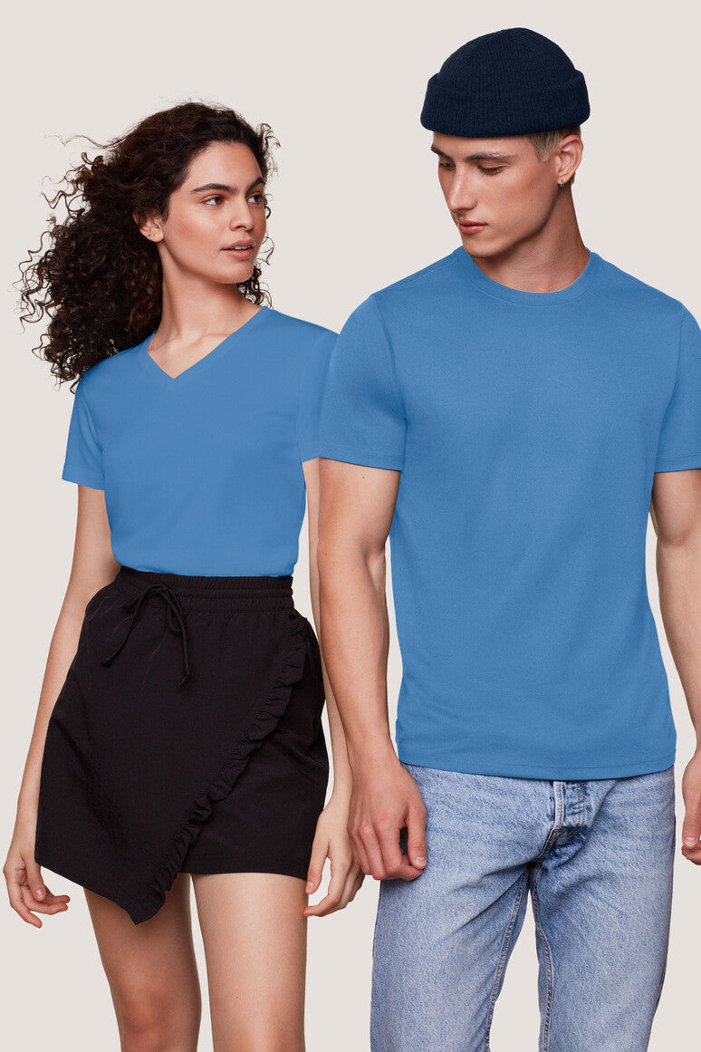 HAKRO Damen V-Shirt COOLMAX®