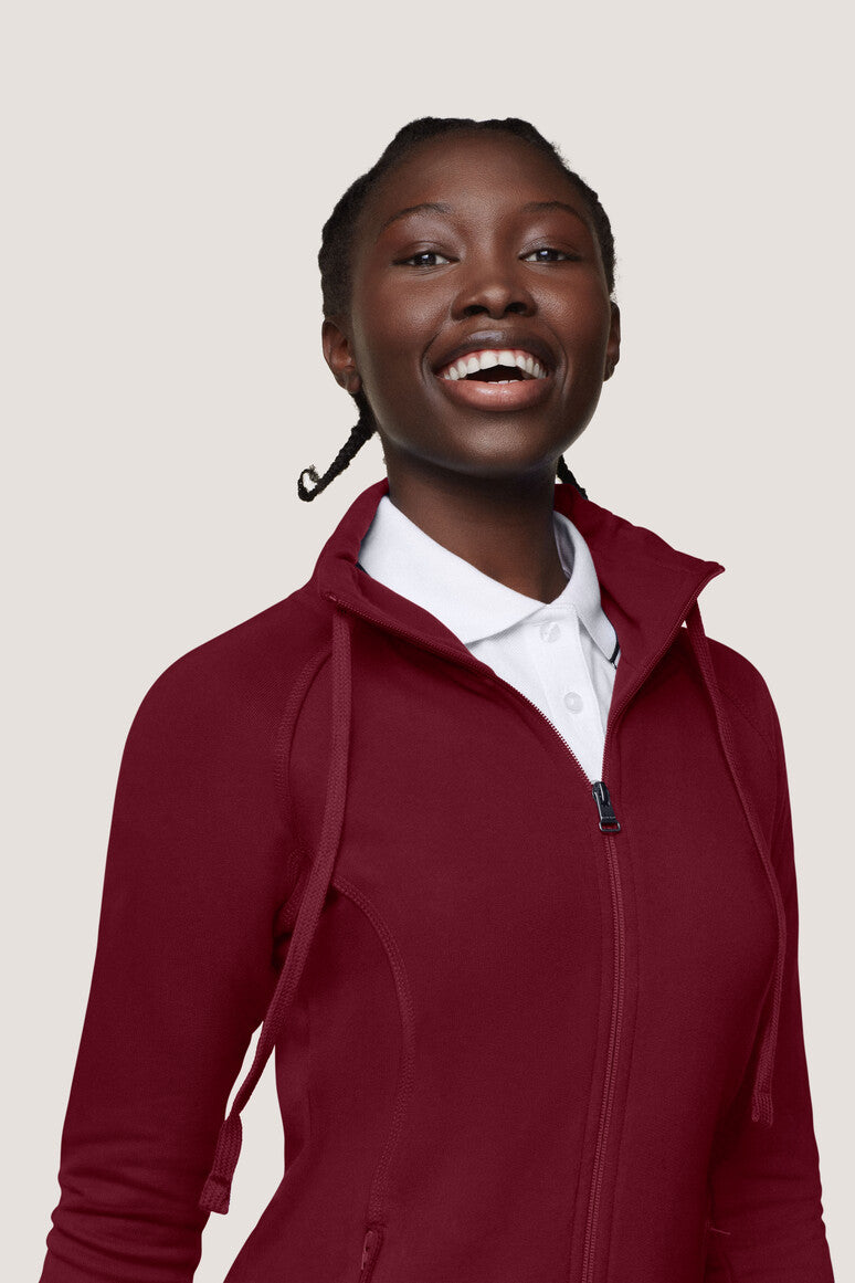 HAKRO Damen Sweatjacke College